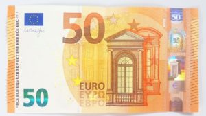 Counterfeit 50 Euro Bills