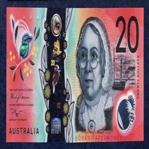 Counterfeit $20 Australian Dollar bill