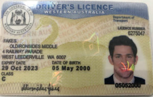 Australian Driver's license for sale online