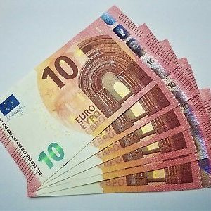 Counterfeit Euro 10 Bills