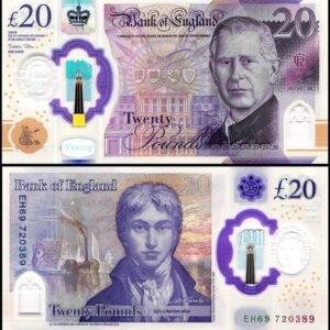Counterfeit GBP 20 Bills