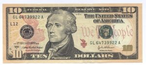 Counterfeit currency