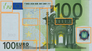 €100 Euro bills